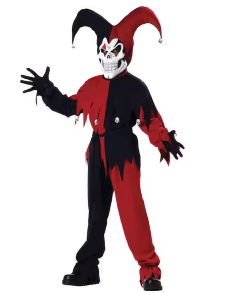 evil jester best places for halloween costumes